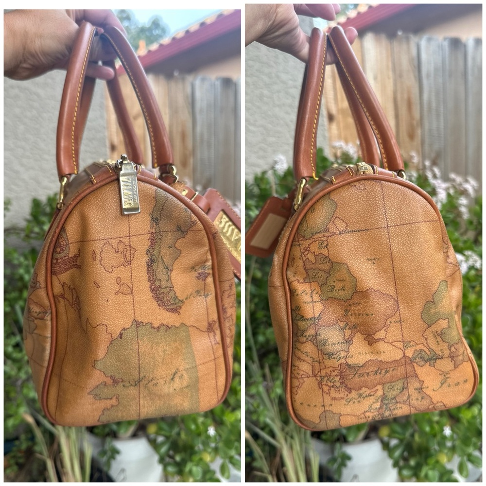ALVIERO MARTINI 1ª Classe Geo Classic Boston Bag - Picture 13 of 13